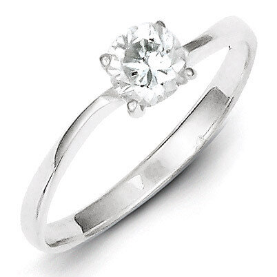 Ring Sterling Silver Diamond QR1003, MPN: QR1003, 883957983769
