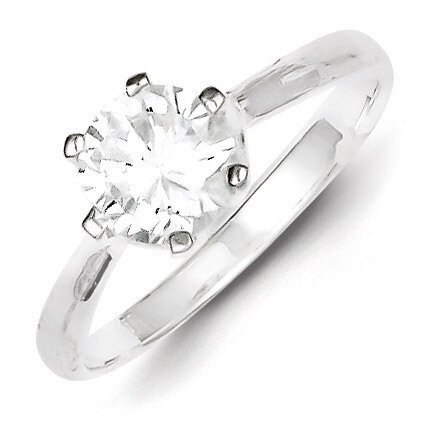 Ring Sterling Silver Diamond QR1006, MPN: QR1006, 883957983851