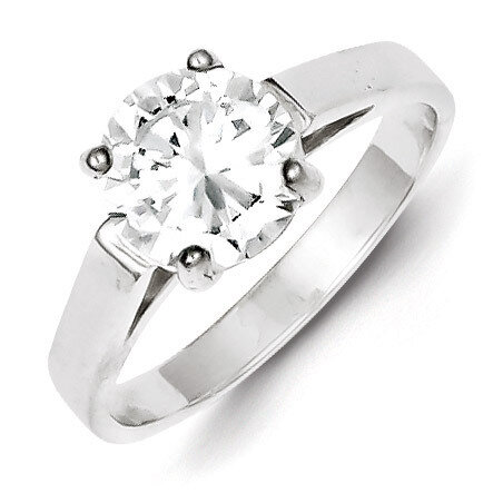 Ring Sterling Silver Diamond QR1008, MPN: QR1008, 883957983912