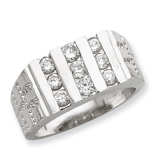 Men&#39;s Diamond Ring Sterling Silver QR1285, MPN: QR1285, 883957180045
