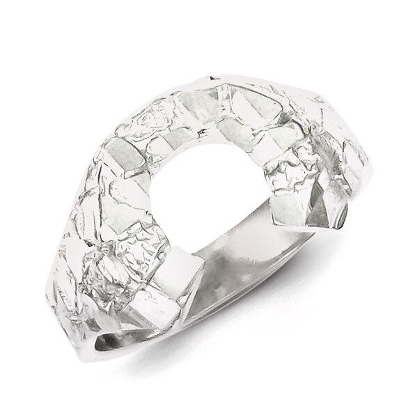 Horseshoe Ring Sterling Silver QR145, MPN: QR145, 883957182292