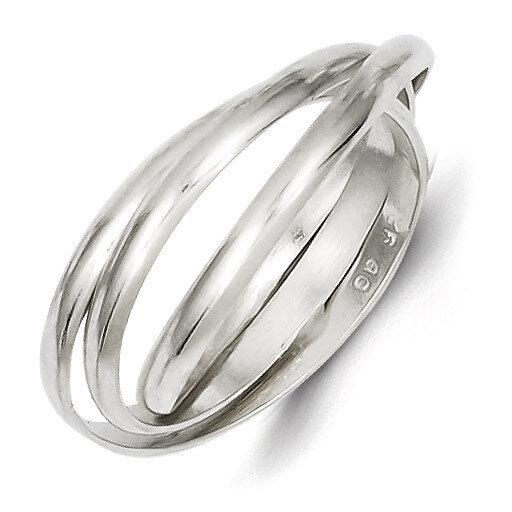 Triple Intertwining Ring Sterling Silver QR1812