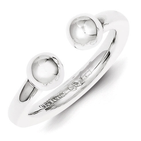 Tube Ring Sterling Silver QR1813, MPN: QR1813, 883957184098