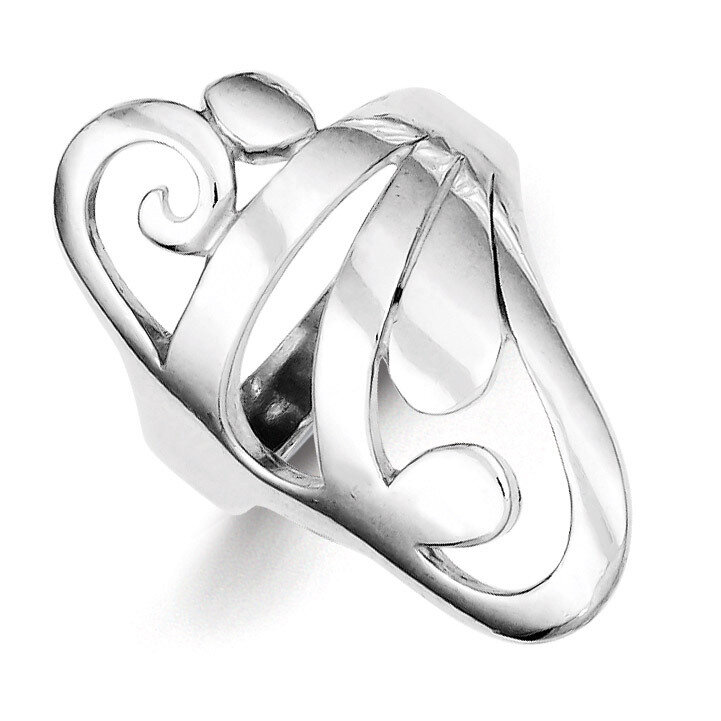 Scroll Ring Sterling Silver QR1838
