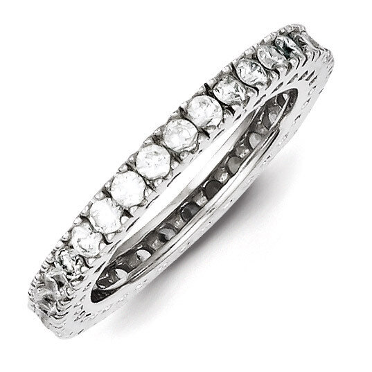 Ring Sterling Silver Diamond QR1974, MPN: QR1974, 883957185293