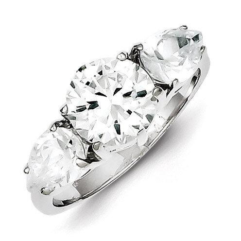 Ring Sterling Silver Diamond QR2061, MPN: QR2061, 883957186733