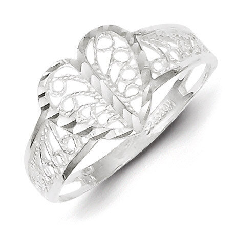 Heart Ring Sterling Silver QR2367
