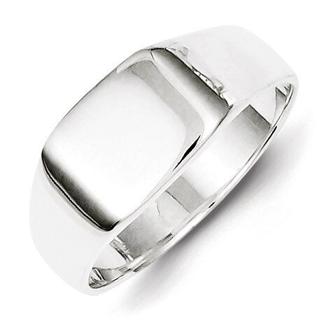 Signet Ring Sterling Silver QR2422, MPN: QR2422, 883957249131