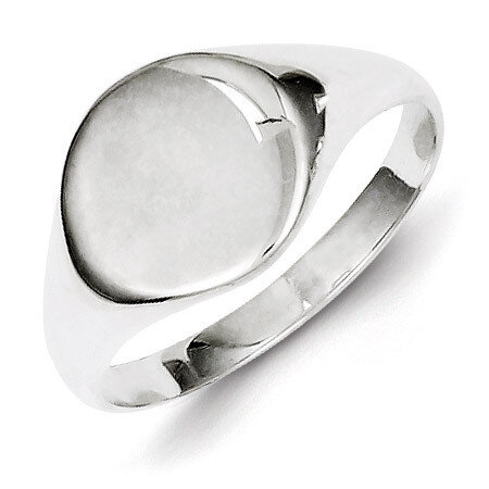 Signet Ring Sterling Silver QR2426, MPN: QR2426, 883957249223
