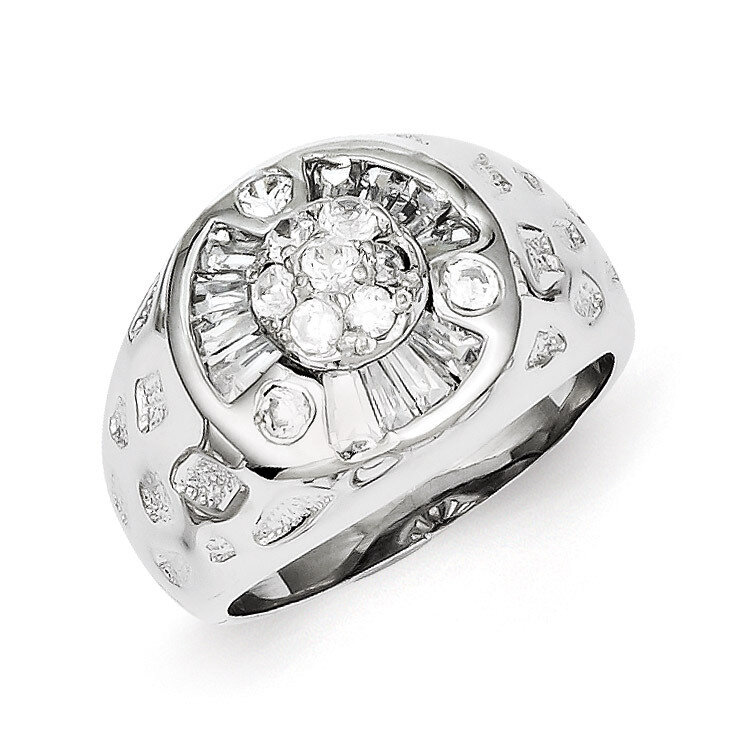 Men&#39;s Diamond Ring Sterling Silver QR2463, MPN: QR2463, 883957250267
