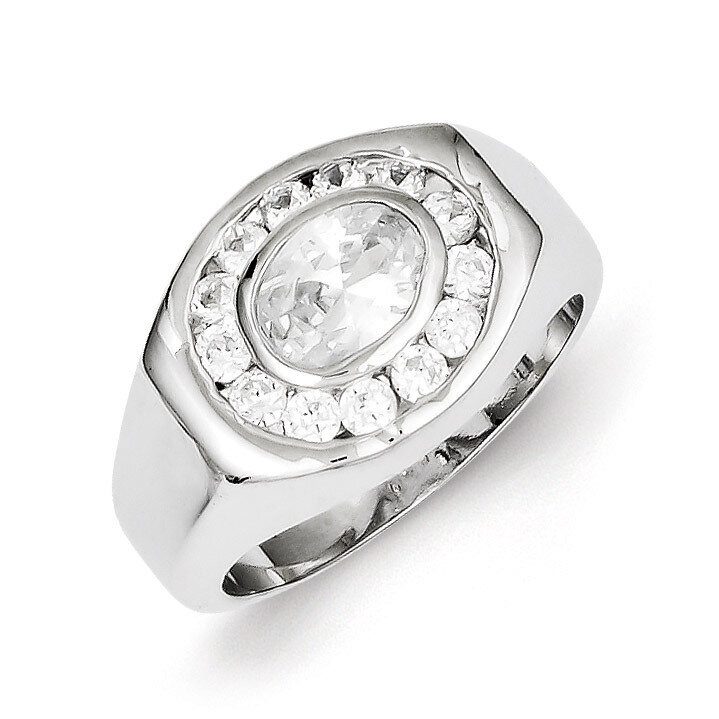 Men&#39;s Diamond Ring Sterling Silver QR2464, MPN: QR2464, 883957250274