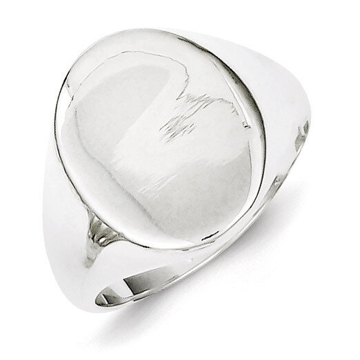 Signet Ring Sterling Silver QR2470, MPN: QR2470, 883957250465