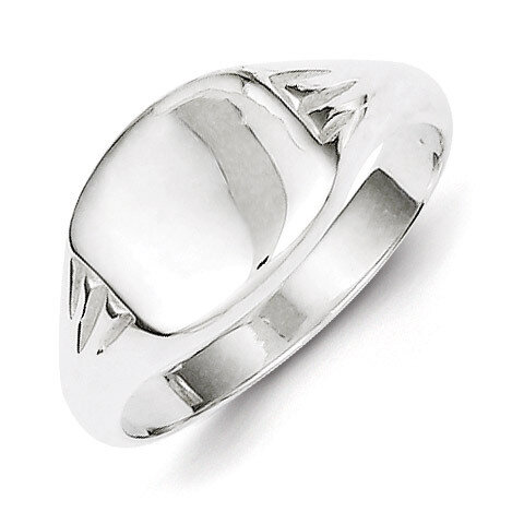 Signet Ring Sterling Silver QR2474, MPN: QR2474, 883957250595