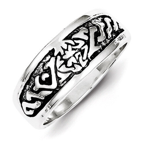 Ring Antiqued Sterling Silver QR355, MPN: QR355, 883957251462