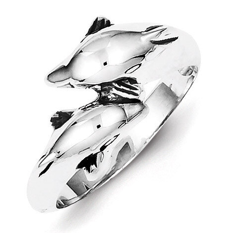 Dolphin Ring Sterling Silver QR377