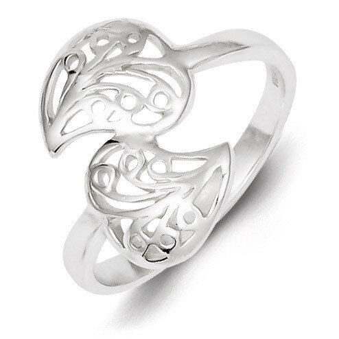 Filigree Ring Sterling Silver Polished QR4198
