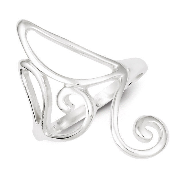 Ring Sterling Silver Polished QR4209, MPN: QR4209, 883957497594