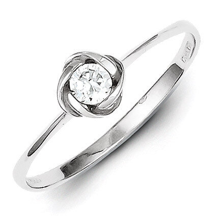 Ring Sterling Silver Rhodium-plated Diamond QR4230, MPN: QR4230, 883957533797