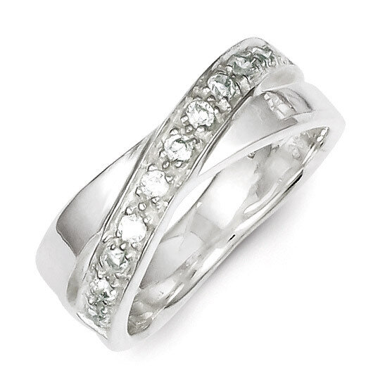Ring Sterling Silver Diamond QR4276, MPN: QR4276, 883957553047