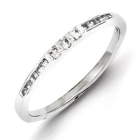 Ring Sterling Silver Rhodium-plated Diamond QR4794, MPN: QR4794, 883957439839