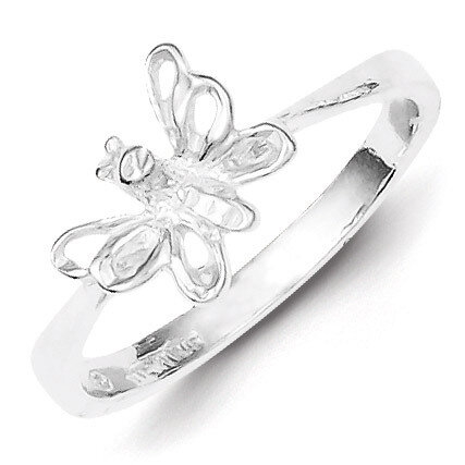 Butterfly Ring Sterling Silver QR78, MPN: QR78, 883957253558