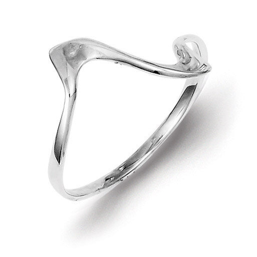 Wavy Ring Sterling Silver Solid QR930, MPN: QR930, 883957254739