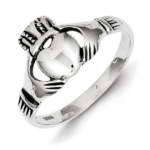 Claddagh Ring Antiqued Sterling Silver QR961, MPN: QR961, 883957255514