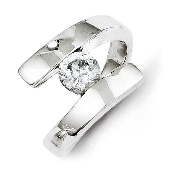 Ring Sterling Silver Diamond QR999