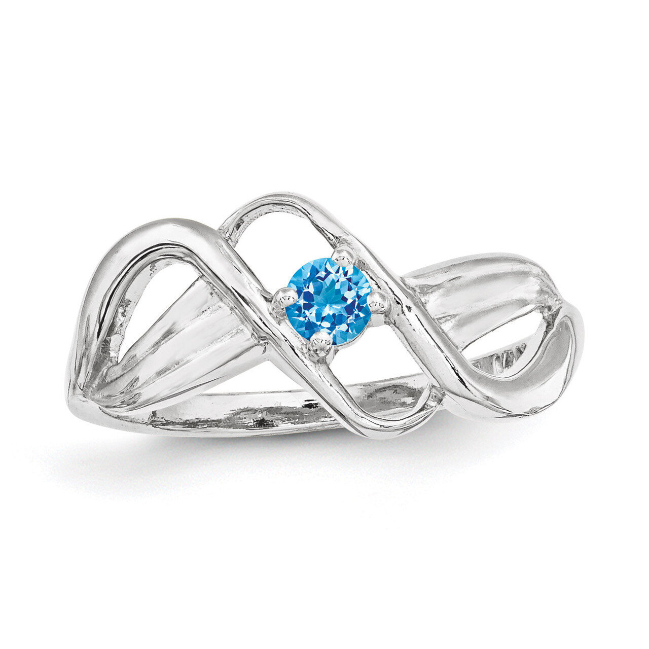 1 Birthstone Mother&#39;s Ring Sterling Silver XMR12/1SS, MPN: XMR12/1SS, 883957863344