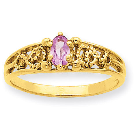 1 Birthstone Family Ring 14k Yellow Gold XMR52/1, MPN: XMR52/1, 191101538988