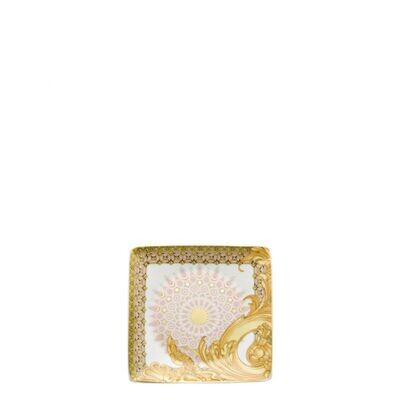 Versace Byzantine Dreams Canape Dish Porcelain 4 3/4 inch Square, MPN: 11940-403624-15253, 79095588…