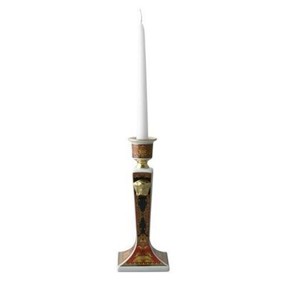Versace Medusa Red Candleholder Porcelain 8 inch, MPN: 14094-102721-25712, 790955082069