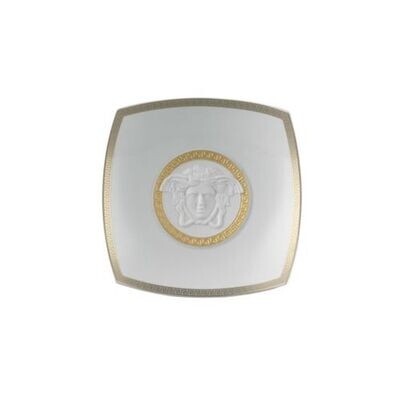 Versace Gorgona Candy Dish Porcelain 7 inch, MPN: 14095-102845-25818, 790955262034