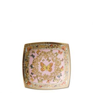 Versace Butterfly Garden Candy Dish Porcelain 7 inch Square, MPN: 12116-102912-25818, 790955127685