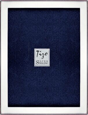 Tizo Solid Plain 8 x 10 Inch Sterling Silver Picture Frame, MPN: 1924-80,