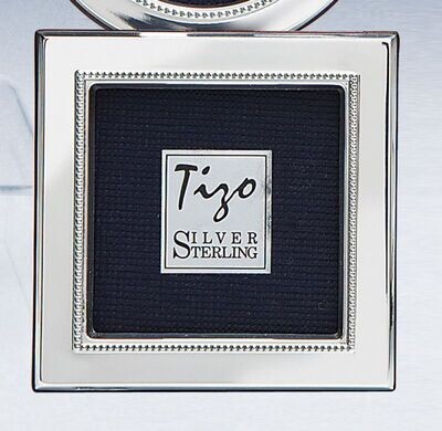 Tizo Inner Bead 5 x 5 Inch Sterling Silver Picture Frame, MPN: 1930-55,