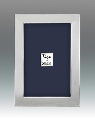 Tizo Solid Border 8 x 10 Inch Sterling Silver Picture Frame, MPN: 1972-80,