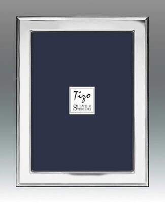 Tizo Outer Lines 4 x 6 Inch Sterling Silver Picture Frame, MPN: 1986-46,