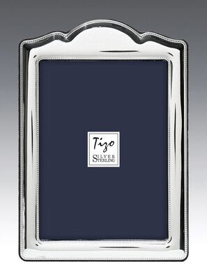 Tizo Perfect Bead 4 x 6 Inch Sterling Silver Picture Frame, MPN: 810-46,