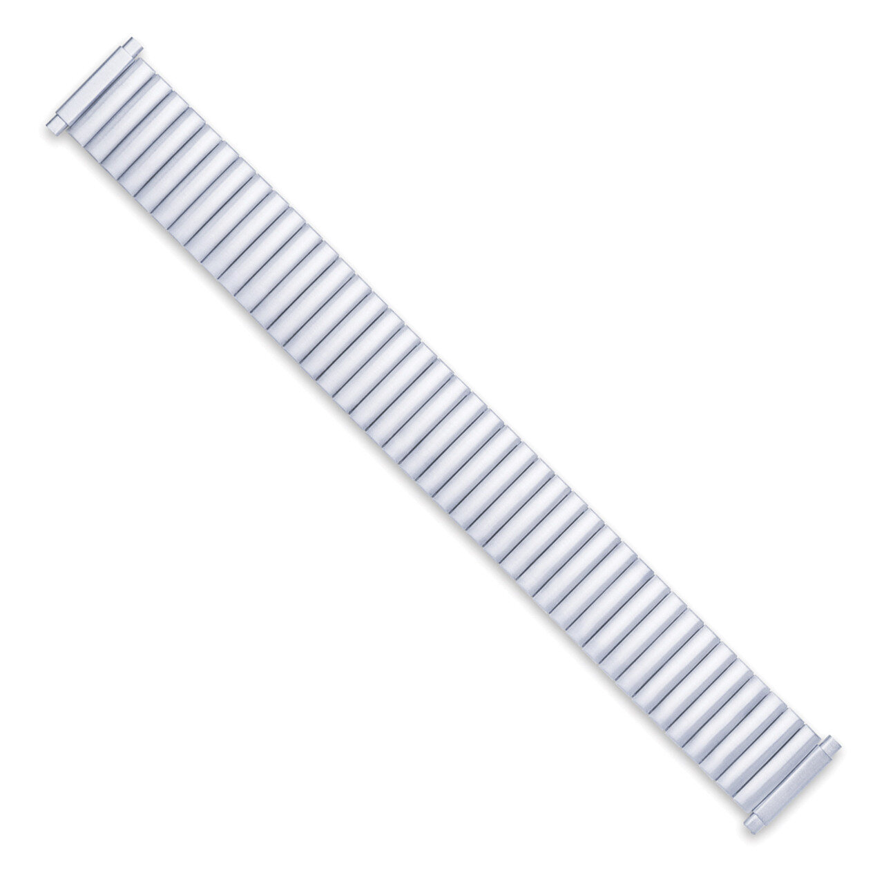 16-21mm Silver-tone DeFlexo Satin Finish Expansion Watch Band BA294, MPN: BA294, 886774146263