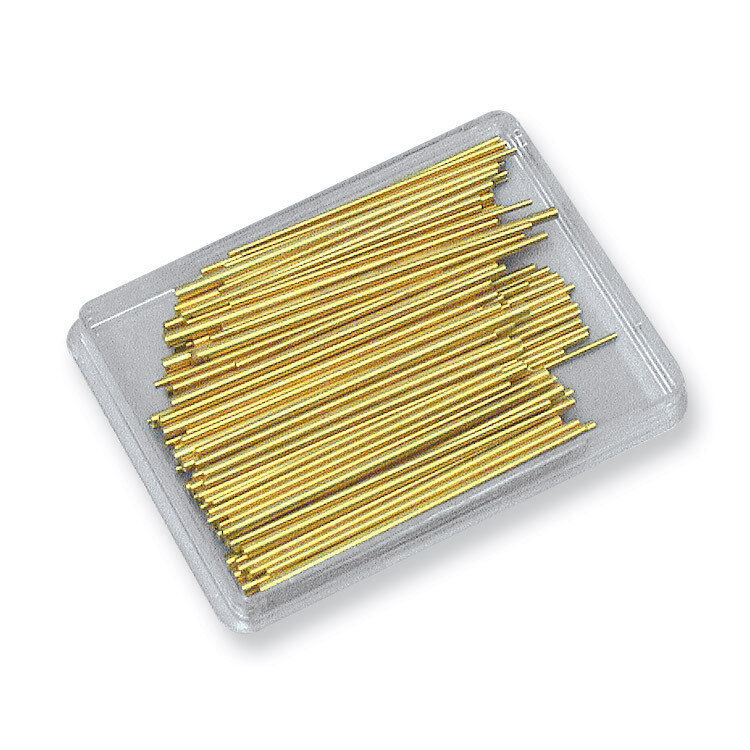 100-piece Brass Tapered Pin Assortment FTL118
