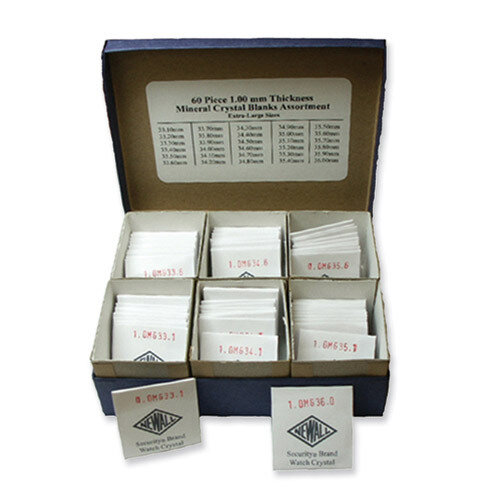 60-piece 1.00mm Extra-Wide Mineral Crystal Asortment FTL122, MPN: FTL122,