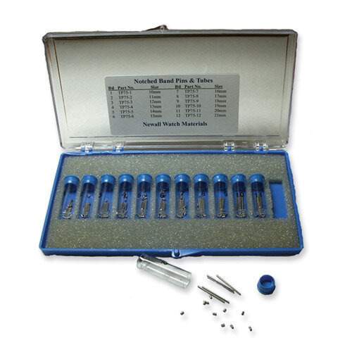 Notched Pin &amp; Tube Assortment for Watch Bands FTL131, MPN: FTL131,