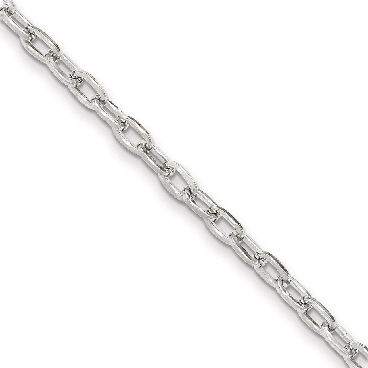 Silver-tone Steel 4.5mm Cable Pocket Watch Chain FTL162W, MPN: FTL162W,