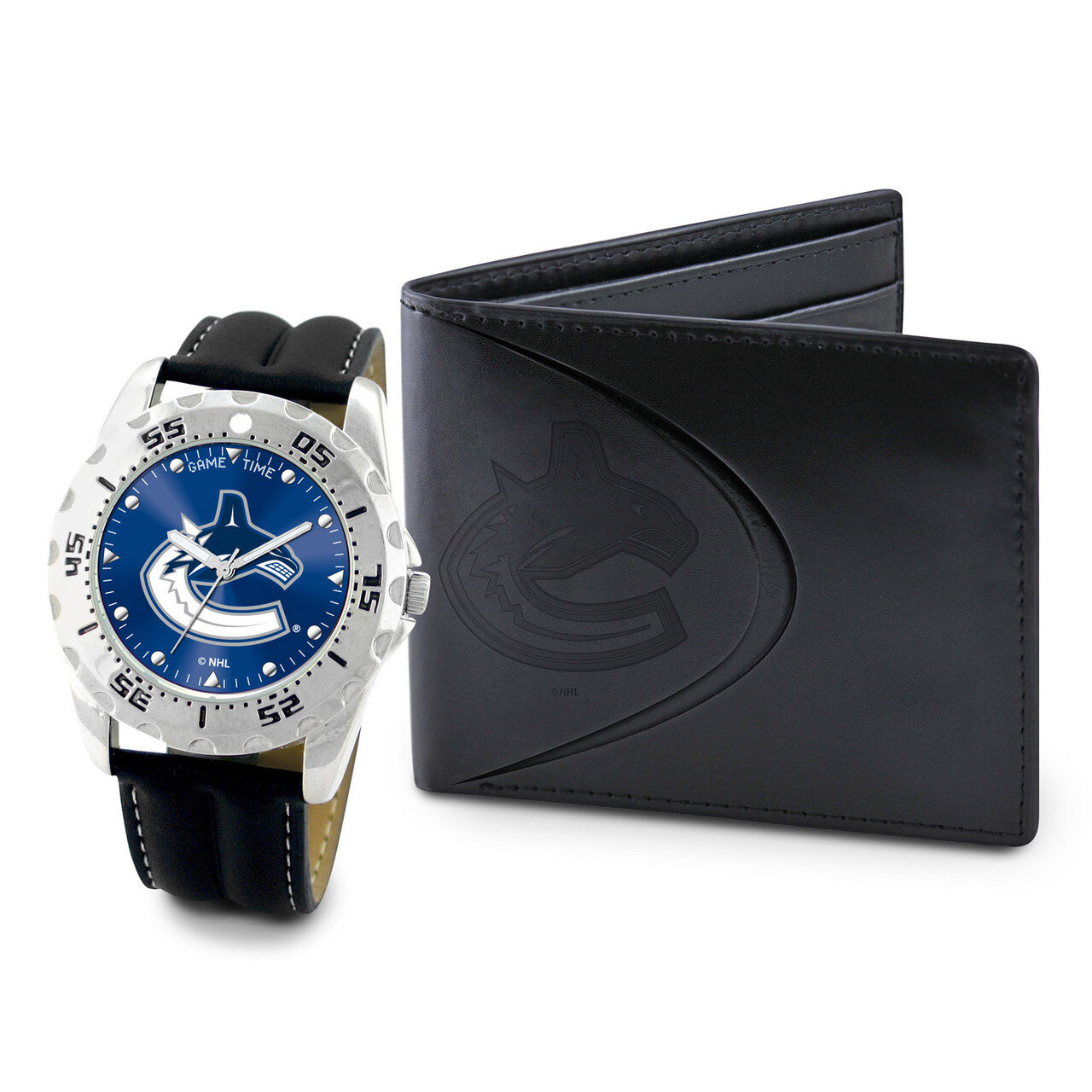 Vancouver Canucks Watch &amp; Wallet Set Men&#39;s GC4812, MPN: GC4812, 846043142730