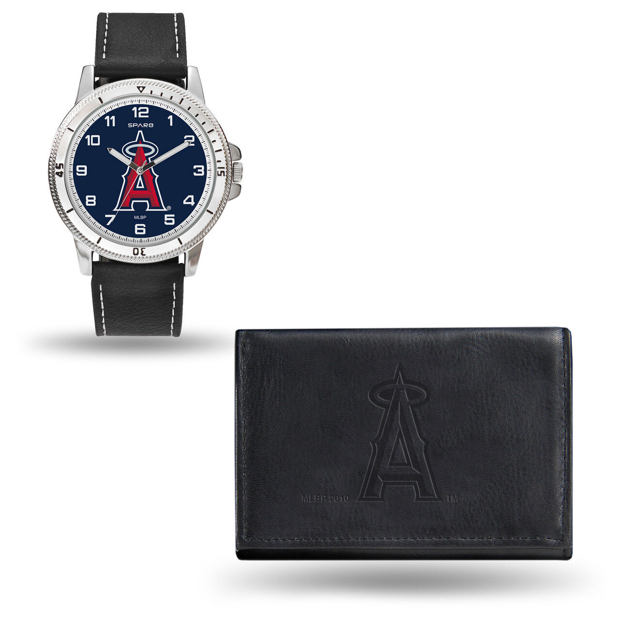 Los Angeles Angels Black Leather Watch &amp; Wallet Set GC4923, MPN: GC4923, 94746922757