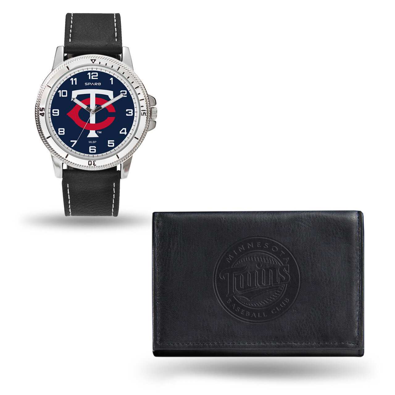 Minnesota Twins Black Leather Watch &amp; Wallet Set GC4926, MPN: GC4926, 94746922825
