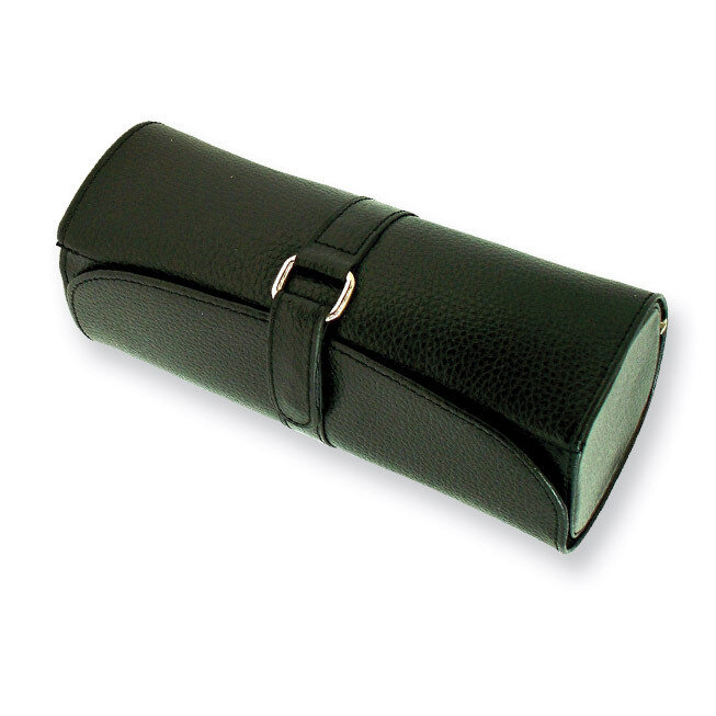 Black Leather Jewelry Case GM4098, MPN: GM4098, 797140575313