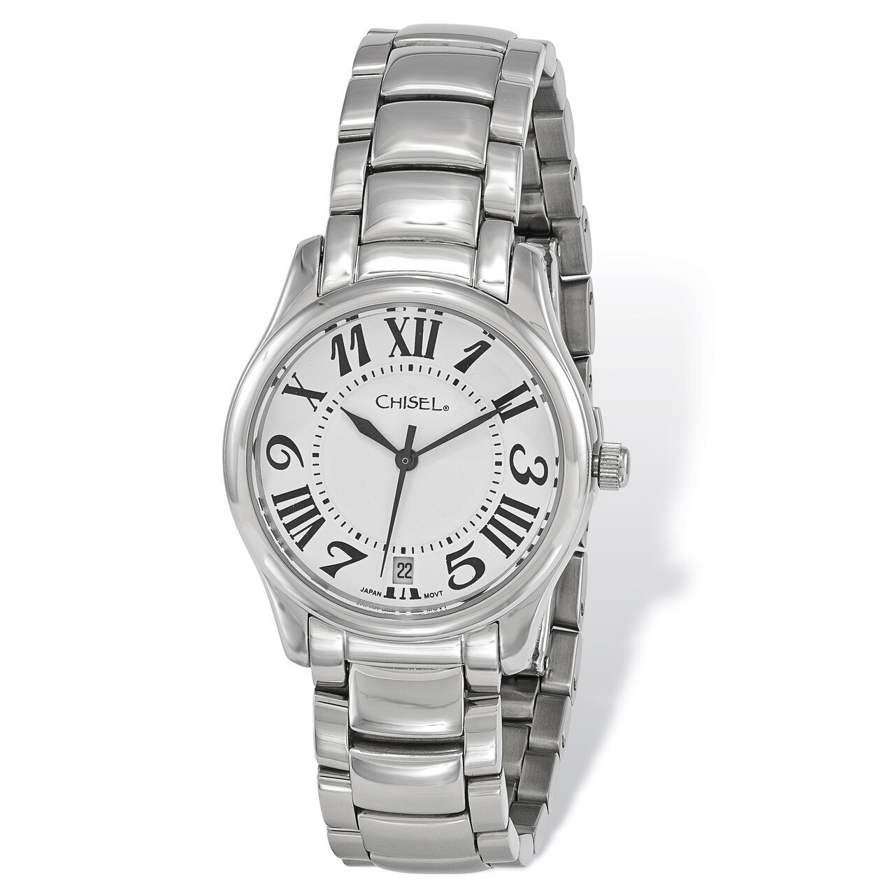 Chisel Stainless Steel White Dial Watch Ladies TPW114, MPN: TPW114, 886774553320