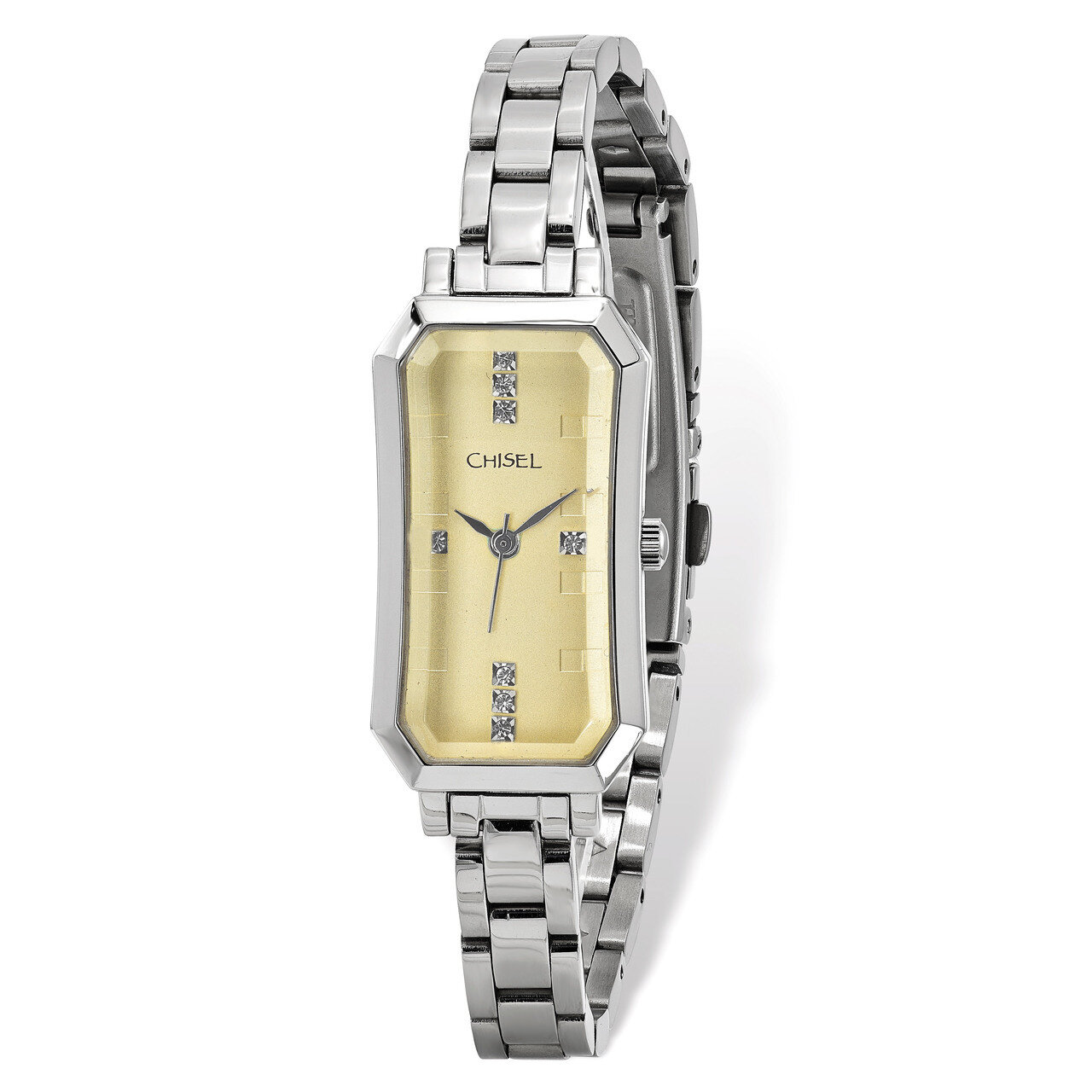 Chisel Stainless Steel Champagne Dial Watch Ladies TPW95